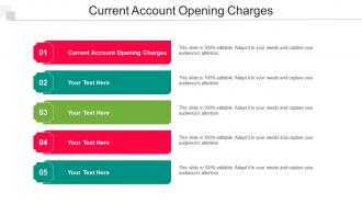 Current Account Opening Charges Ppt Powerpoint Presentation Styles Picture Cpb