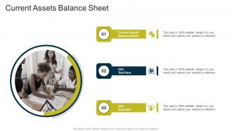 Current Assets Balance Sheet In Powerpoint And Google Slides Cpb