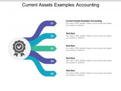 Current assets examples accounting ppt powerpoint presentation objects cpb