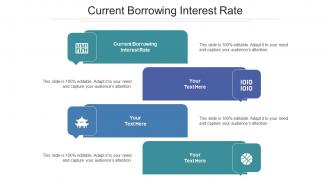 Current Borrowing Interest Rate Ppt Powerpoint Presentation Model Maker Cpb