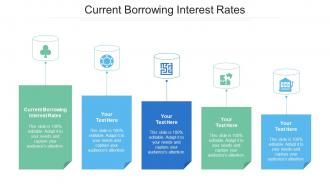 Current Borrowing Interest Rates Ppt Powerpoint Presentation Show Slides Cpb