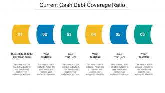 Current Cash Debt Coverage Ratio Ppt Powerpoint Presentation Gallery Background Cpb