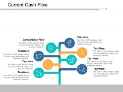 Current cash flow ppt powerpoint presentation gallery template cpb