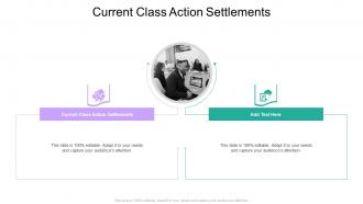 Current Class Action Settlements In Powerpoint And Google Slides Cpb