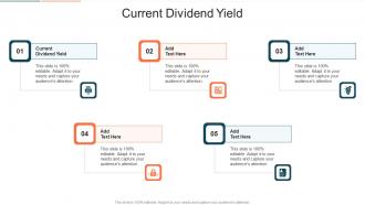Current Dividend Yield In Powerpoint And Google Slides Cpb