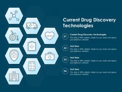 Current drug discovery technologies ppt powerpoint presentation professional file