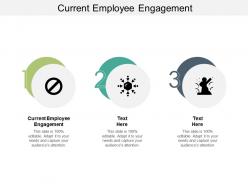 Current employee engagement ppt powerpoint presentation slides ideas cpb