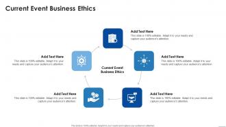 Current Event Business Ethics In Powerpoint And Google Slides Cpb