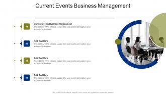 Current Events Business Management In Powerpoint And Google Slides Cpb
