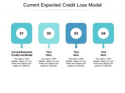 Current expected credit loss model ppt powerpoint presentation layouts examples cpb