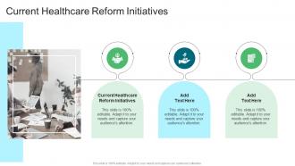 Current Healthcare Reform Initiatives In Powerpoint And Google Slides Cpb