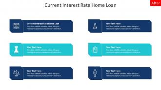 Current Interest Rate Home Loan Ppt Powerpoint Presentation Infographics Visuals Cpb