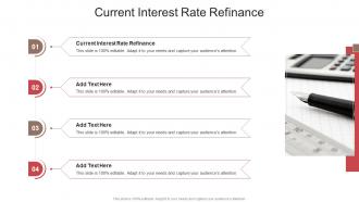 Current Interest Rate Refinance In Powerpoint And Google Slides Cpb
