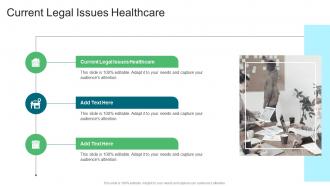 Current Legal Issues Healthcare In Powerpoint And Google Slides Cpb