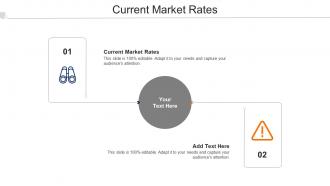 Current Market Rates Ppt Powerpoint Presentation Summary Objects Cpb