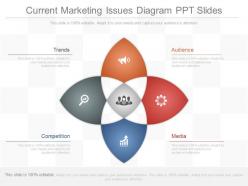 Current marketing issues diagram ppt slides