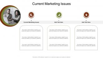 Current Marketing Issues In Powerpoint And Google Slides Cpb