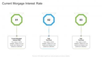 Current Morgage Interest Rate In Powerpoint And Google Slides Cpb