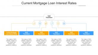 Current Mortgage Loan Interest Rates Ppt Powerpoint Presentation Infographic Template Designs Download Cpb