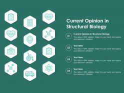 Current opinion in structural biology ppt powerpoint presentation infographics graphics
