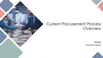 Current Procurement Process Overview PPT Graphics AT