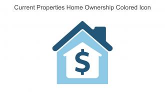Current Properties Home Ownership Colored Icon In Powerpoint Pptx Png And Editable Eps Format