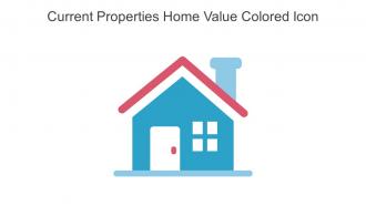 Current Properties Home Value Colored Icon In Powerpoint Pptx Png And Editable Eps Format