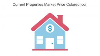 Current Properties Market Price Colored Icon In Powerpoint Pptx Png And Editable Eps Format
