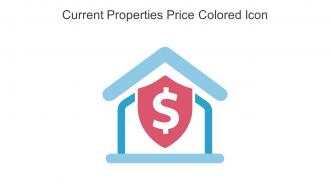 Current Properties Price Colored Icon In Powerpoint Pptx Png And Editable Eps Format