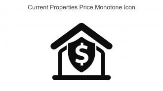 Current Properties Price Monotone Icon In Powerpoint Pptx Png And Editable Eps Format