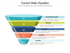 Current ratio equation ppt powerpoint presentation file smartart cpb