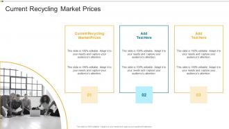 Current Recycling Market Prices In Powerpoint And Google Slides Cpb