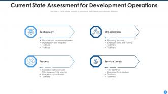 Current State Assessment Powerpoint Ppt Template Bundles