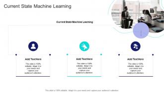 Current State Machine Learning In Powerpoint And Google Slides Cpb