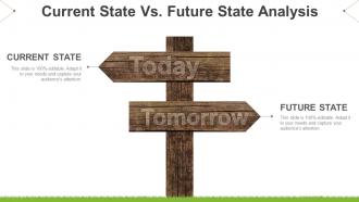 Current state vs future state analysis powerpoint slide designs download