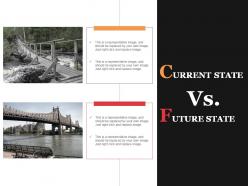 Current state vs future state powerpoint slide designs