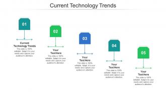 Current technology trends ppt powerpoint presentation inspiration shapes cpb