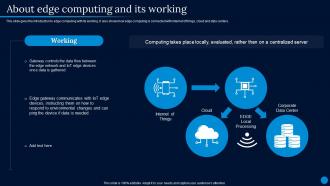 Current Trending Technologies About Edge Computing And Its Working