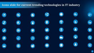 Current Trending Technologies In IT Industry Powerpoint Presentation Slides Adaptable Ideas