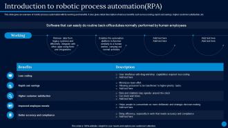 Current Trending Technologies Introduction To Robotic Process Automation RPA