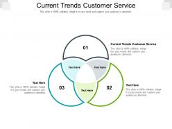 Current trends customer service ppt powerpoint presentation model sample cpb