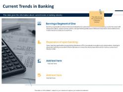Current trends in banking ppt powerpoint presentation layouts shapes