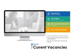 Current vacancies ppt powerpoint presentation background images