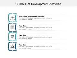 Curriculum development activities ppt powerpoint presentation infographic template infographic template cpb