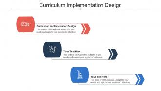 Curriculum implementation design ppt powerpoint presentation ideas backgrounds cpb