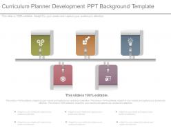 Curriculum planner development ppt background template