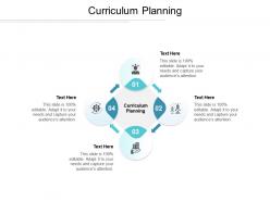 Curriculum planning ppt powerpoint presentation infographics portfolio cpb