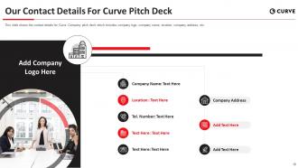Curve pitch deck ppt template