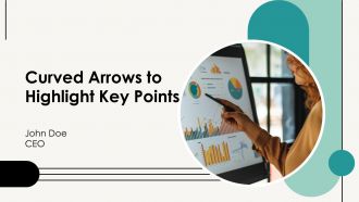 Curved Arrows To Highlight Key Points PPT Graphics AT