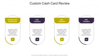 Custom Cash Card Review In Powerpoint And Google Slides Cpb